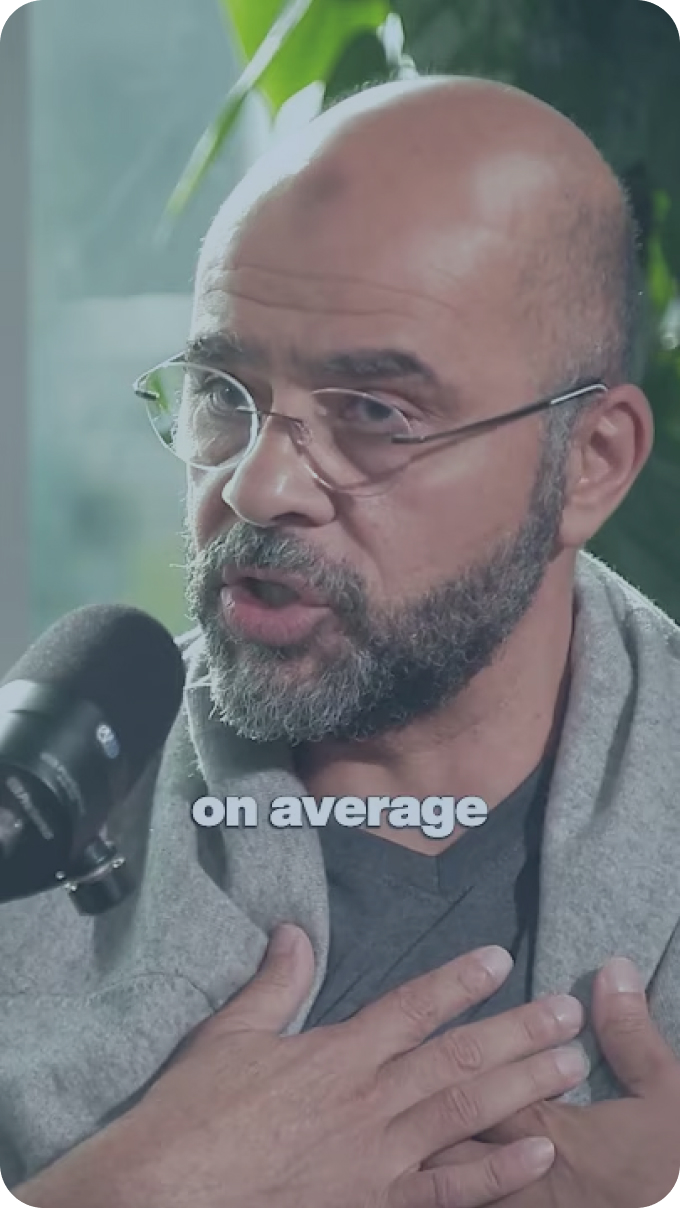 Mo Gawdat on on average